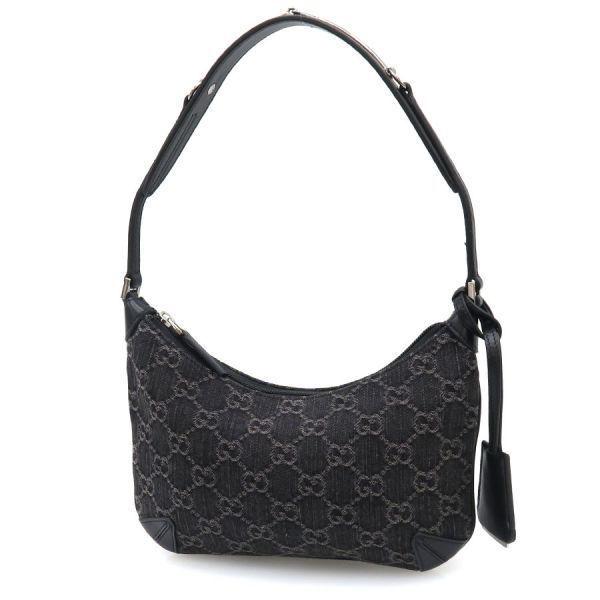 Gucci GG Denim Horsebit Messenger
