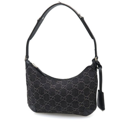Gucci GG Denim Horsebit Messenger