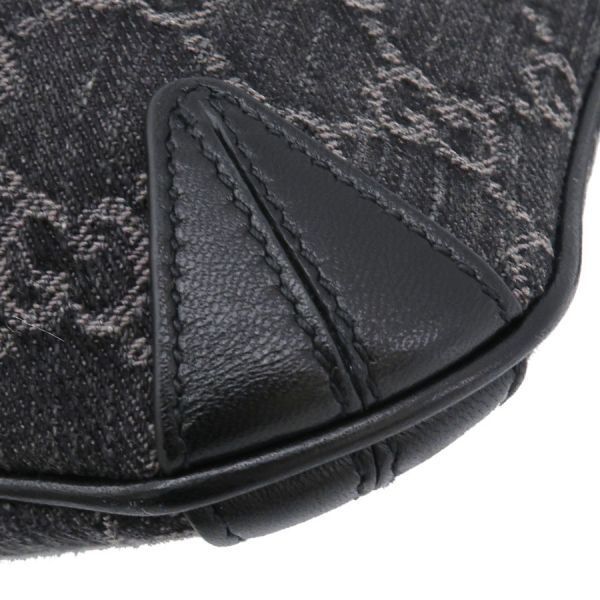 Gucci GG Denim Horsebit Messenger — view 5