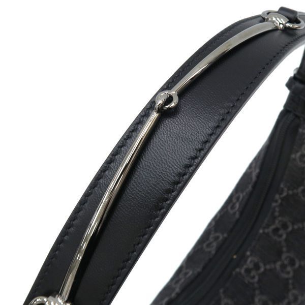 Gucci GG Denim Horsebit Messenger — view 4