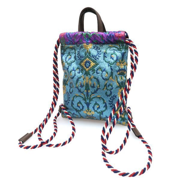 Gucci Brocade Backpack Multicolor — view 2
