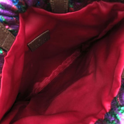 Gucci Brocade Backpack Multicolor — view 3