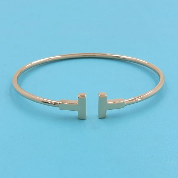 Tiffany & Co T Wire Bangle Bracelet