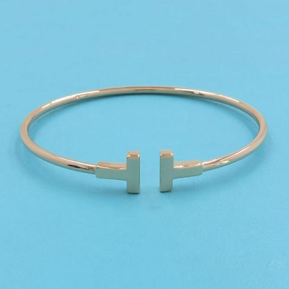 Tiffany & Co T Wire Bangle Bracelet