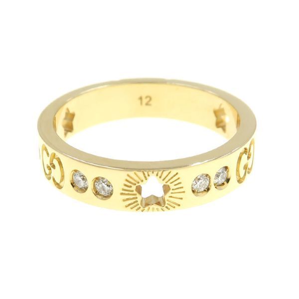 Gucci Icon Ring Star Diamond