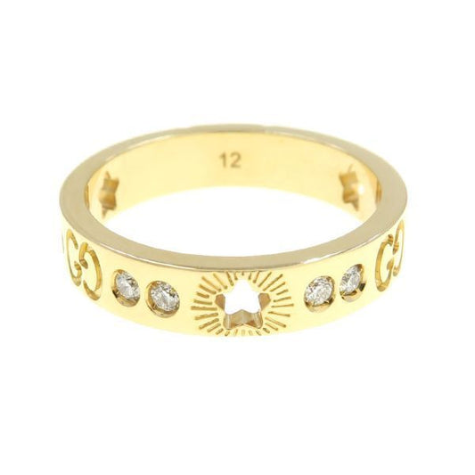 Gucci Icon Ring Star Diamond
