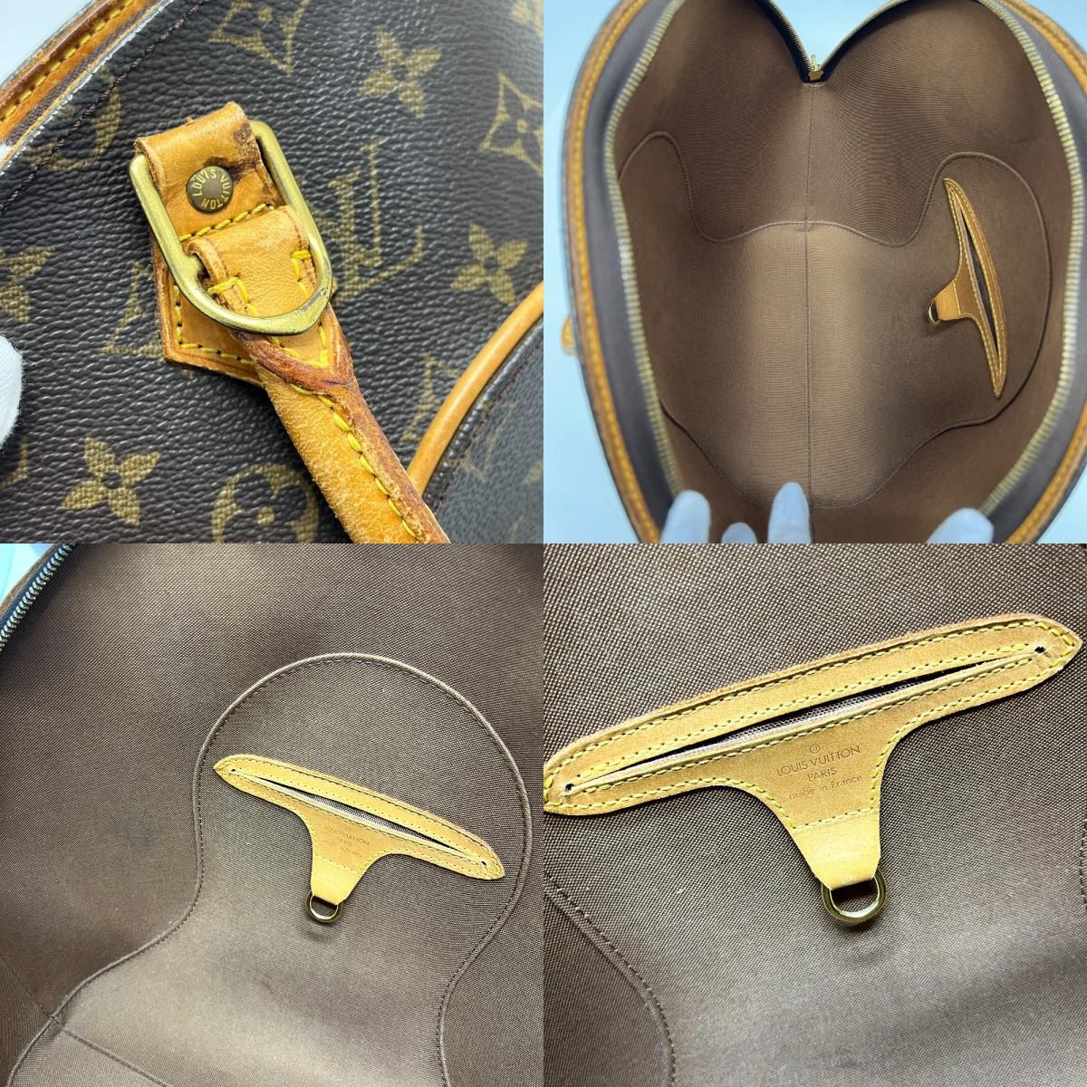Louis Vuitton Handbag Monogram Canvas Brown — view 8
