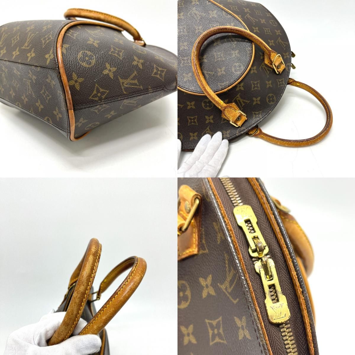 Louis Vuitton Handbag Monogram Canvas Brown — view 7