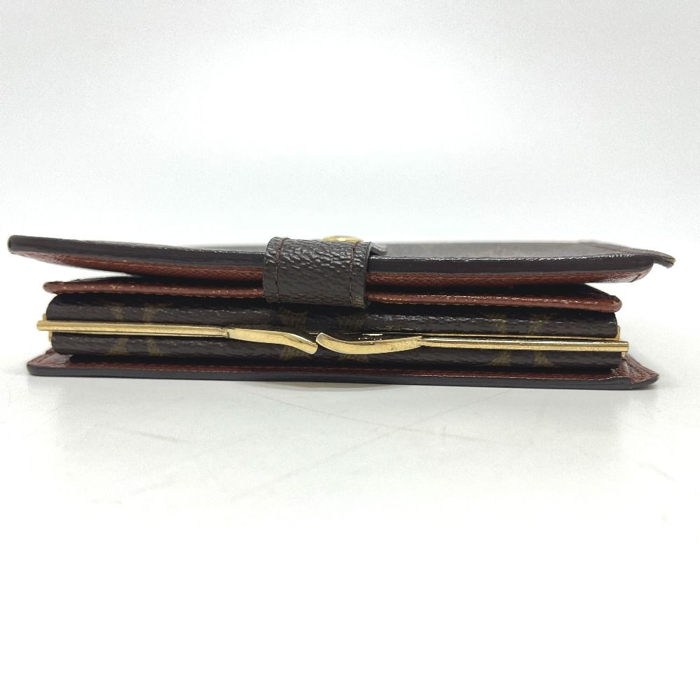 Louis Vuitton Bifold Wallet Porte-Monnaie Viet Viennois Monogram Canvas Brown — view 4