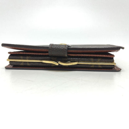 Louis Vuitton Bifold Wallet Porte-Monnaie Viet Viennois Monogram Canvas Brown — view 4