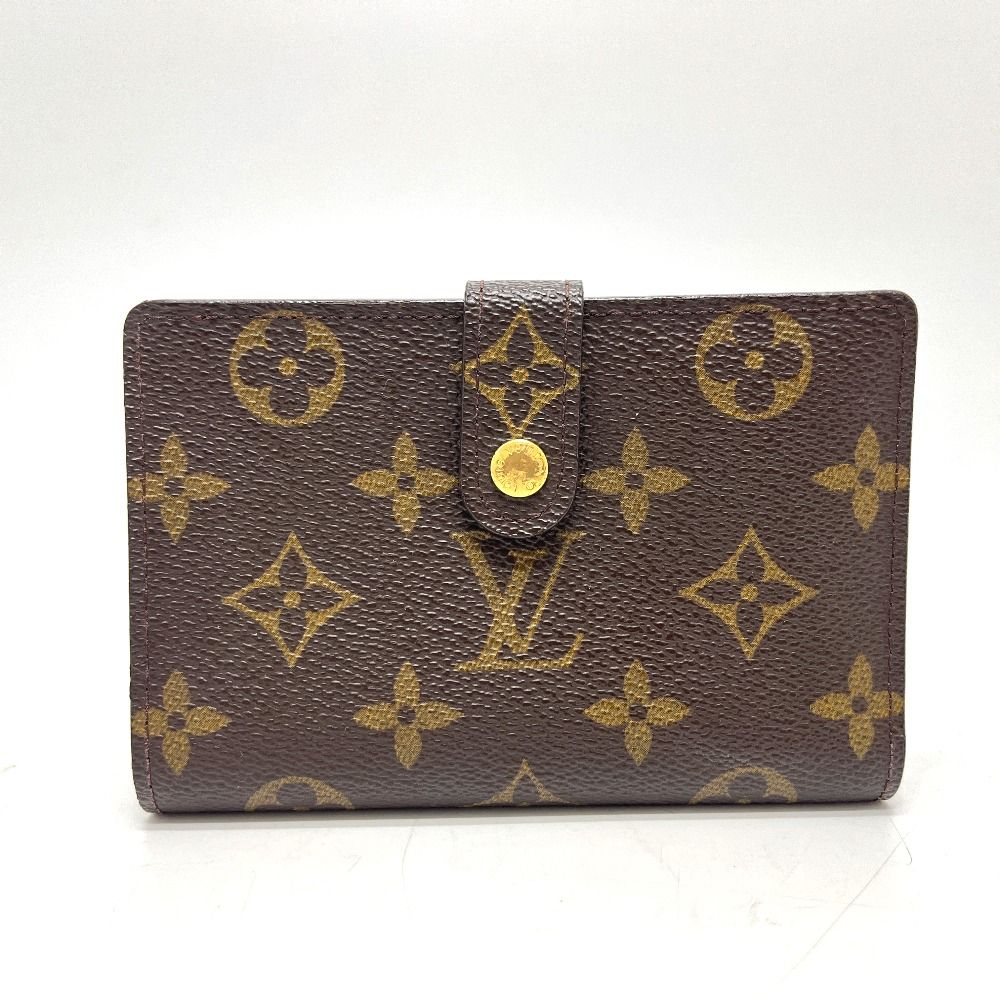 Louis Vuitton Bifold Wallet Porte-Monnaie Viet Viennois Monogram Canvas Brown