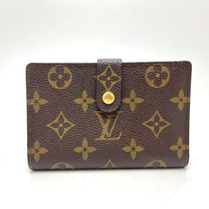 Louis Vuitton Bifold Wallet Porte-Monnaie Viet Viennois Monogram Canvas Brown