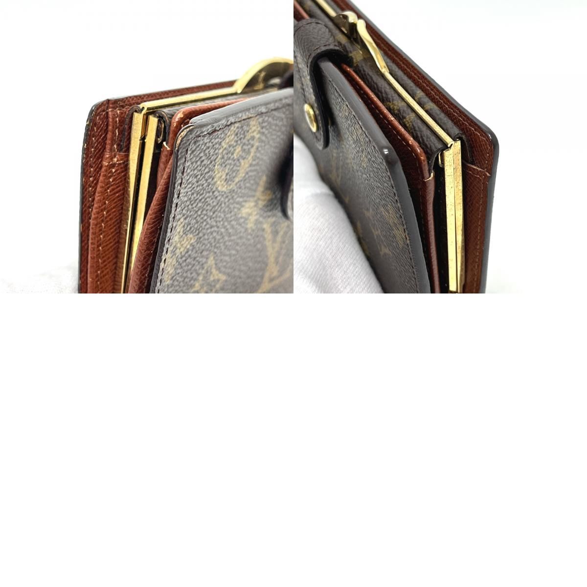 Louis Vuitton Bifold Wallet Porte-Monnaie Viet Viennois Monogram Canvas Brown — view 9