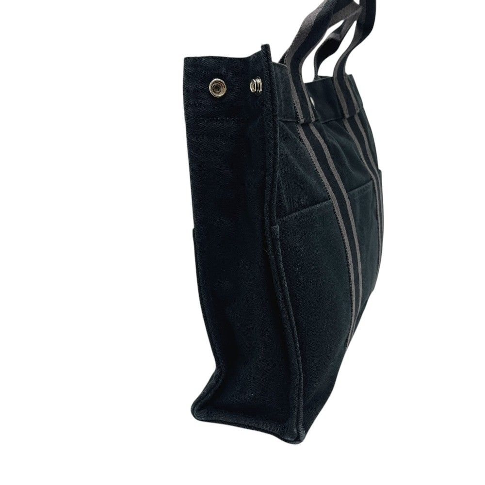 Hermes Handbag Fourre Tout Canvas Black — view 4