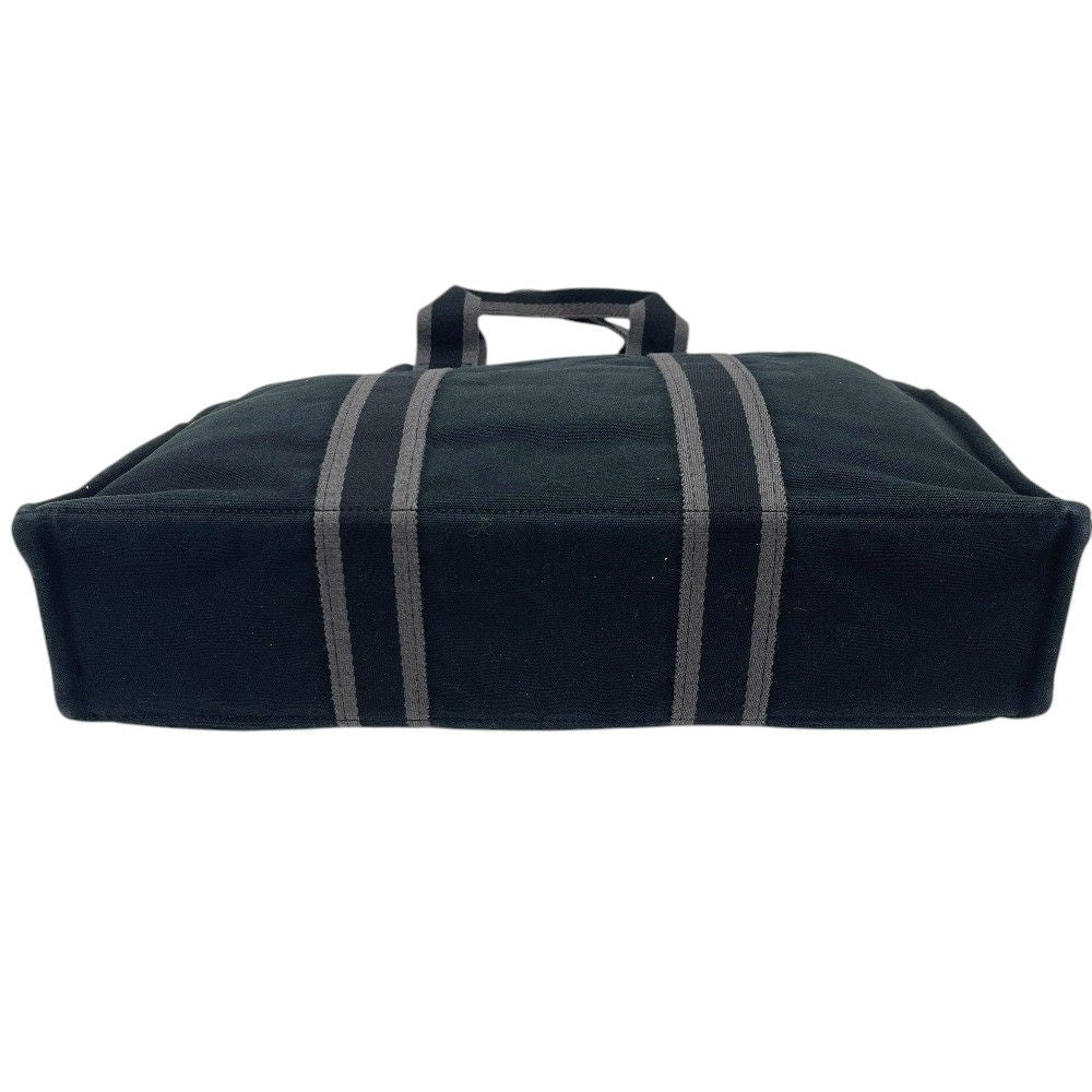 Hermes Handbag Fourre Tout Canvas Black — view 3