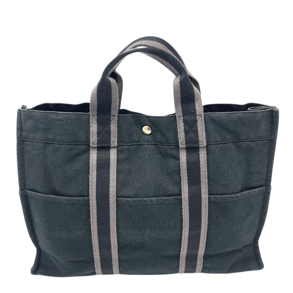 Hermes Handbag Fourre Tout Canvas Black — view 2