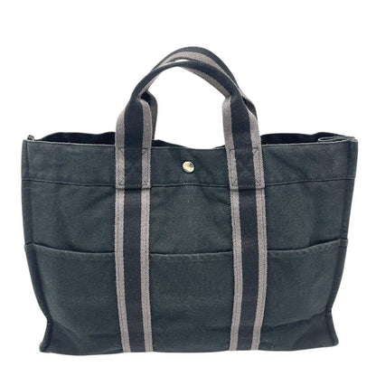 Hermes Handbag Fourre Tout Canvas Black — view 2