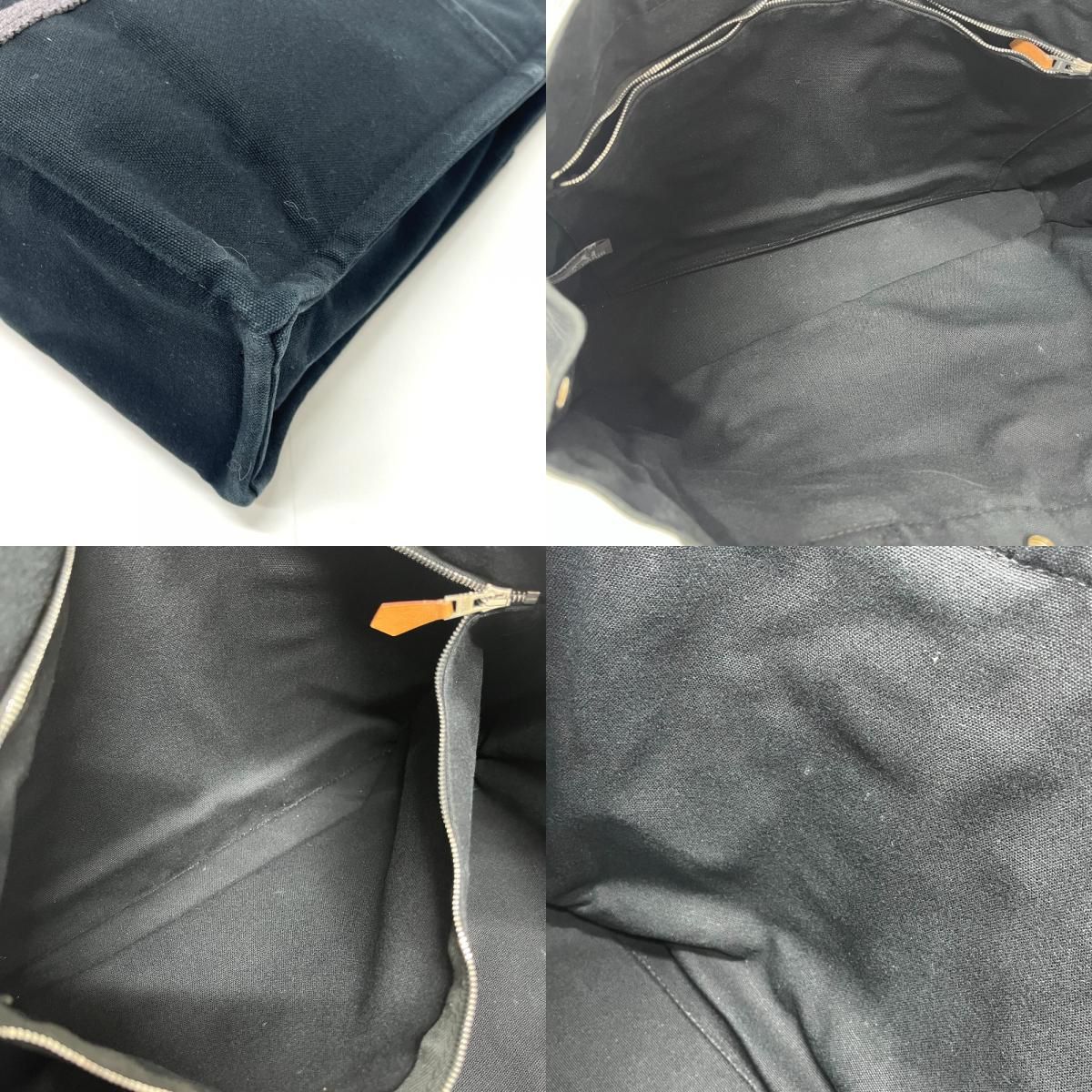 Hermes Handbag Fourre Tout Canvas Black — view 8