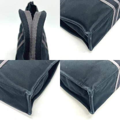 Hermes Handbag Fourre Tout Canvas Black — view 7