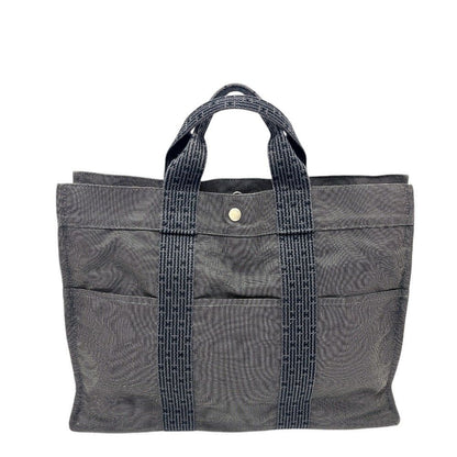 Hermes Handbag Her Line Canvas Gray