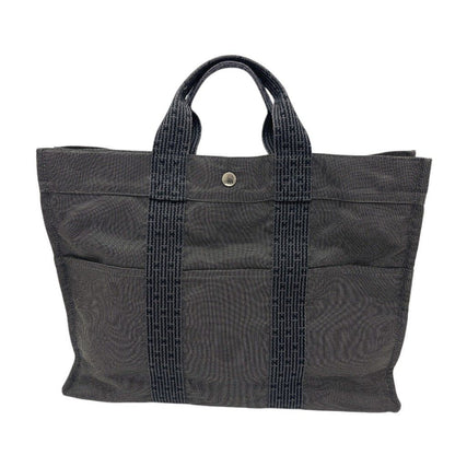 Hermes Handbag Her Line Canvas Gray — view 2