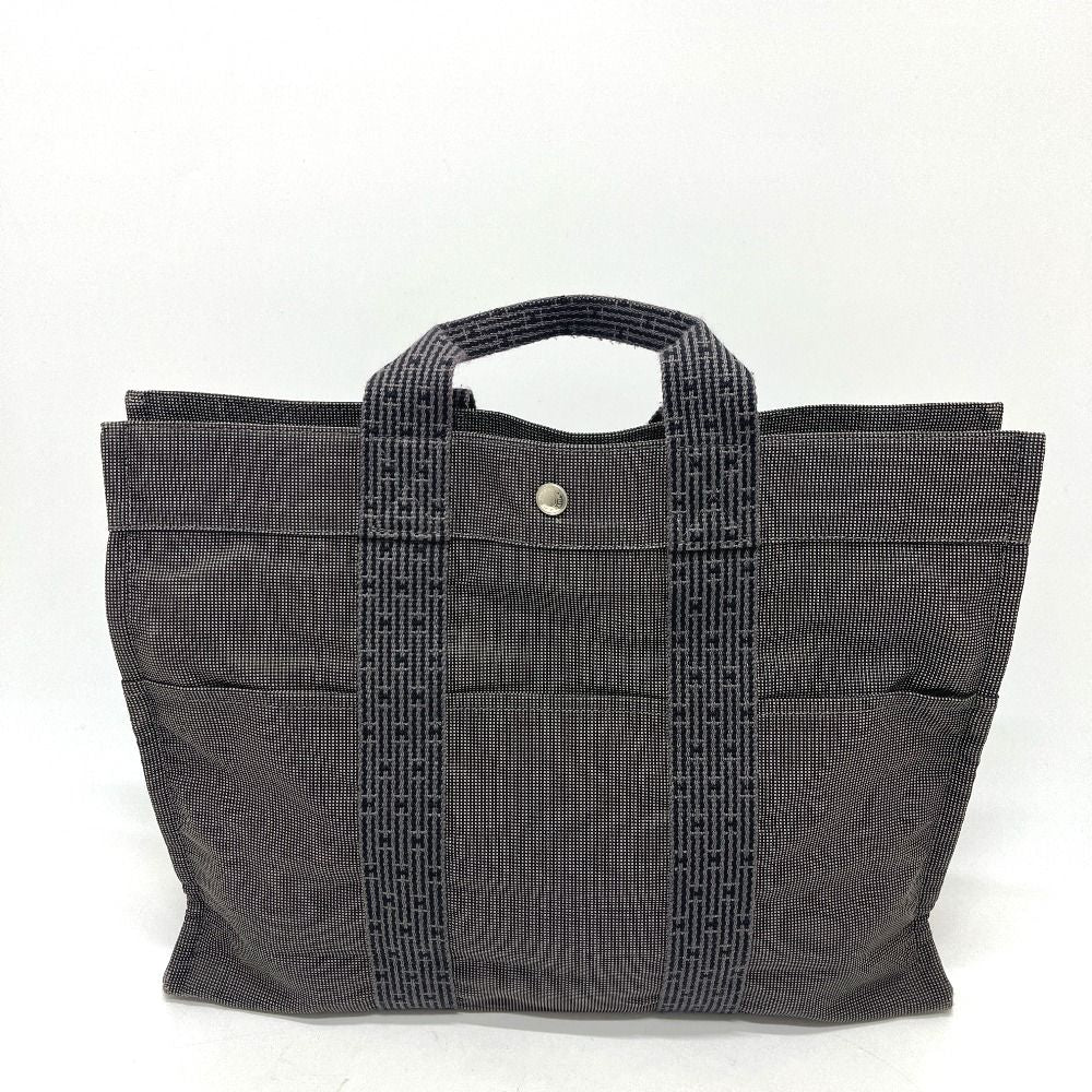 Hermes Handbag Her Line Canvas Gray — view 2