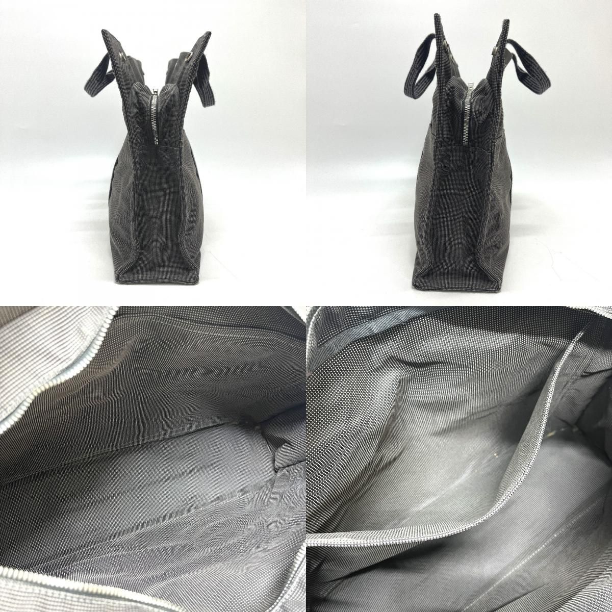 Hermes Handbag Her Line Canvas Gray — view 8