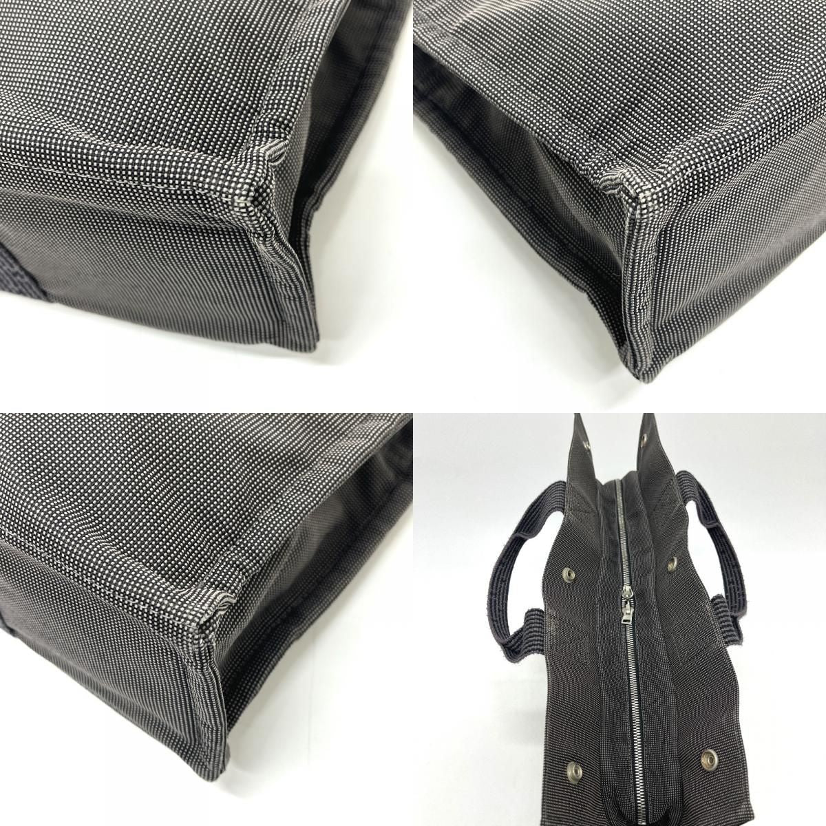 Hermes Handbag Her Line Canvas Gray — view 7