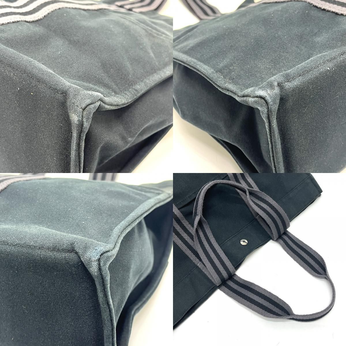 Hermes Handbag Fourre Tout GM Canvas Black — view 7