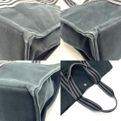 Hermes Handbag Fourre Tout GM Canvas Black — view 7