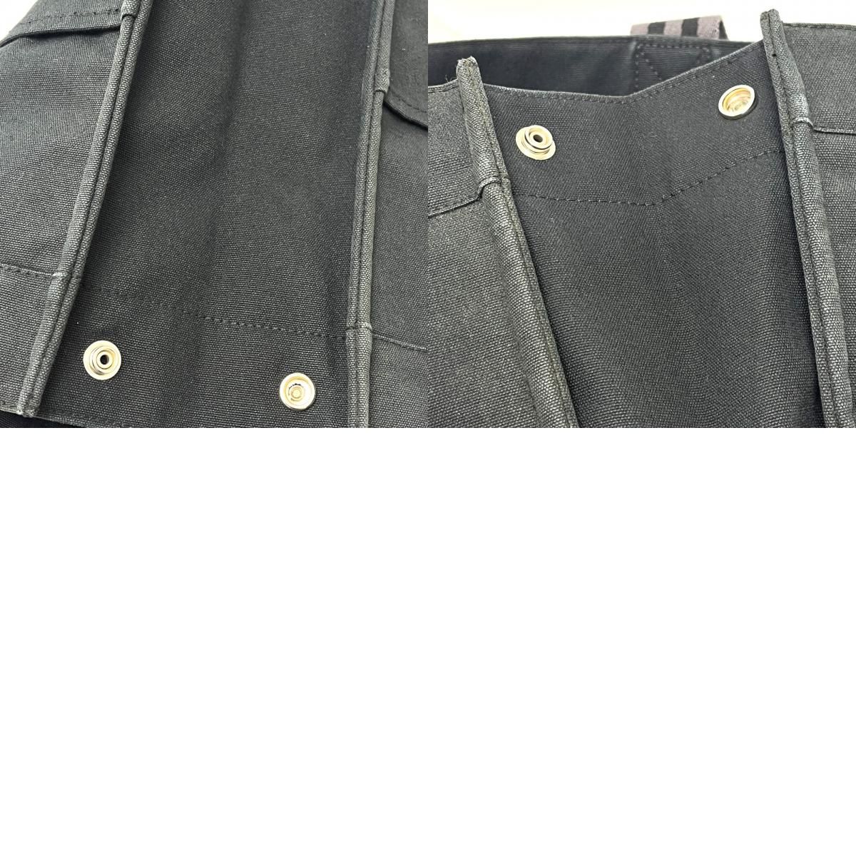 Hermes Handbag Fourre Tout GM Canvas Black — view 9