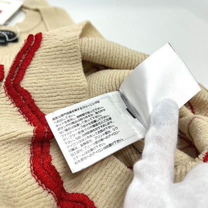 Chanel Tank Top CC Logo Zigzag Border Silk White — view 7