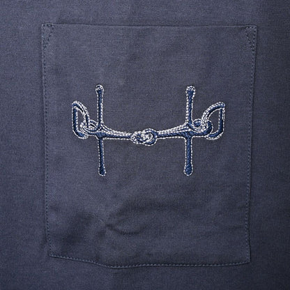 Hermes Dress Navy — view 4