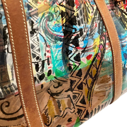 Prada Venice Print Tote Vinyl Leather — view 6