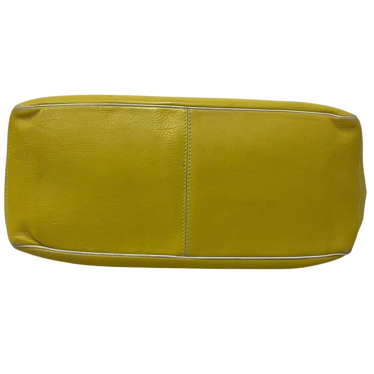 Celine Handbag Leather Yellow — view 3