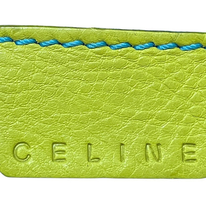 Celine Handbag Leather Yellow — view 4