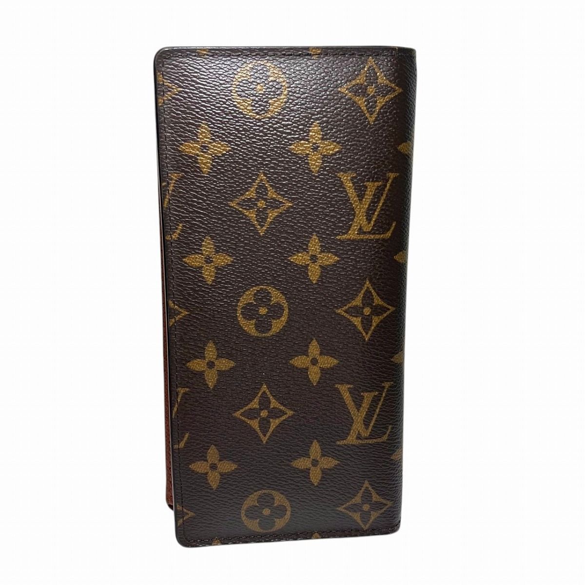 Louis Vuitton Monogram Portefeuille Brazza Wallet — view 2