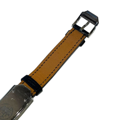 Hermes Kelly 2 Watch SS Leather Quartz White Dial — view 8
