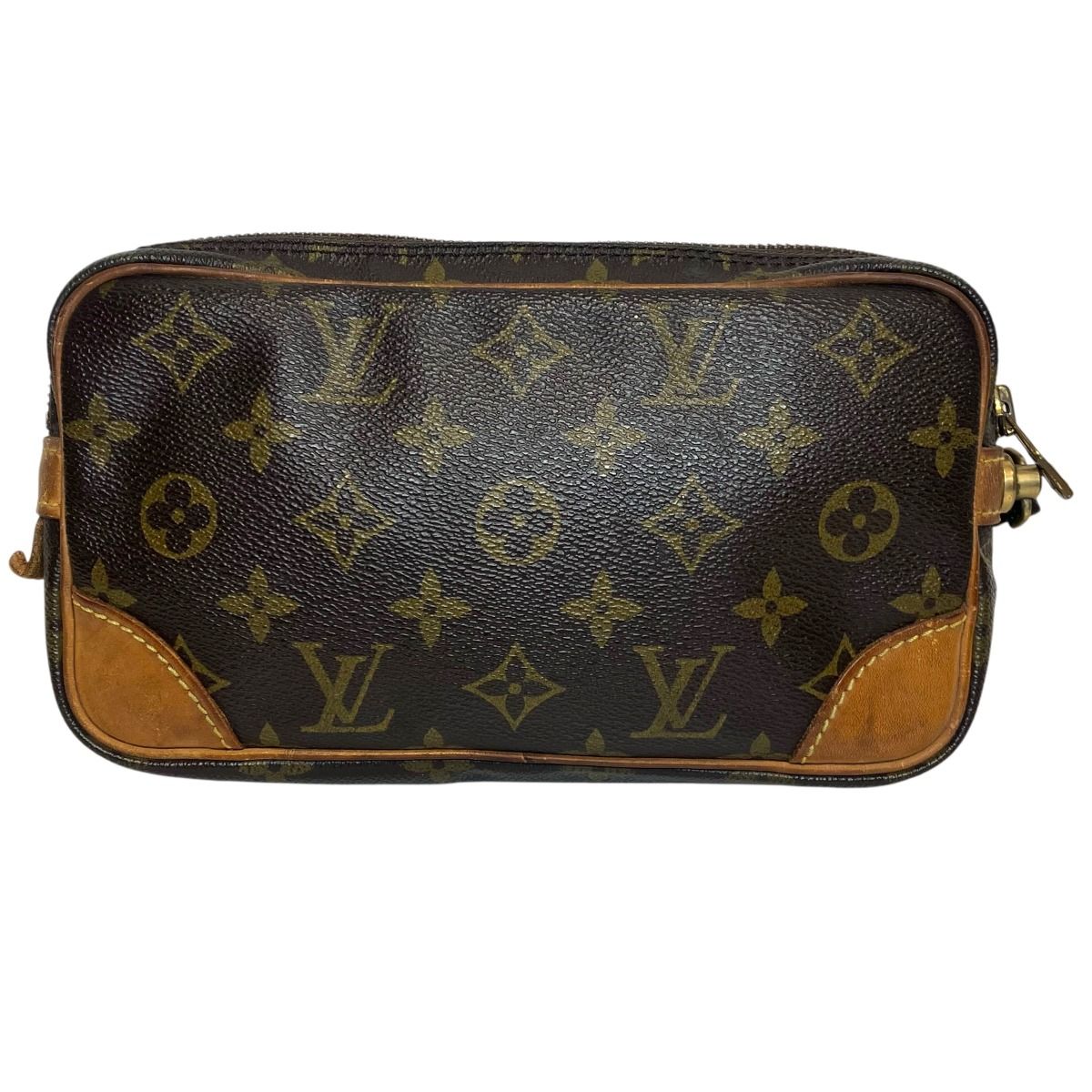 Louis Vuitton Dragonne PM Monogram Clutch Canvas — view 2