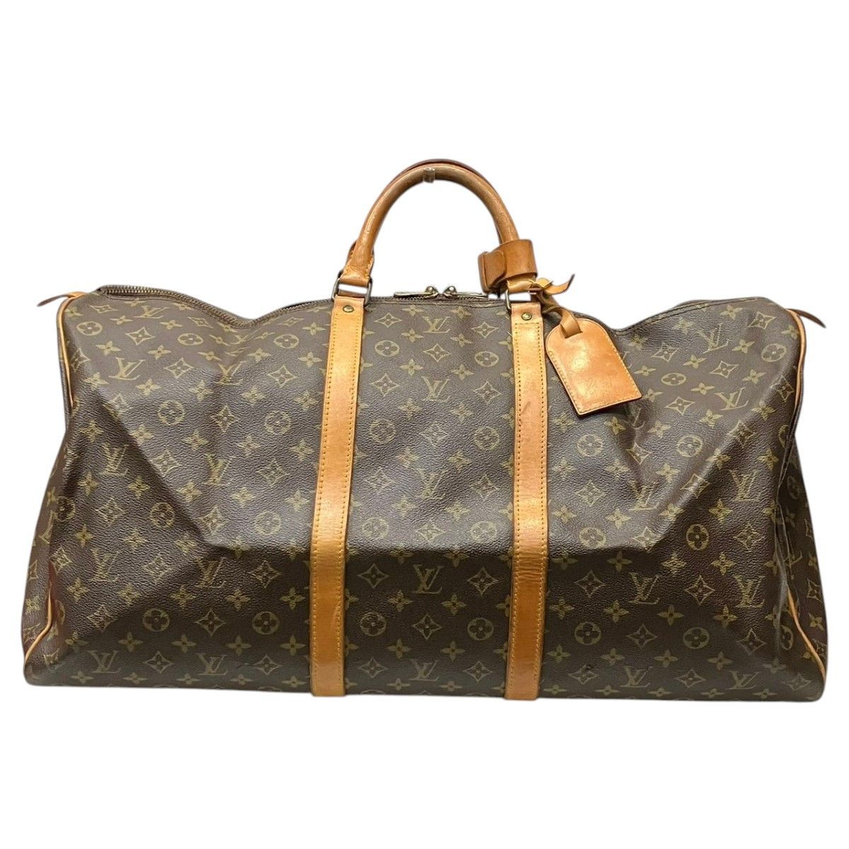 Louis Vuitton Keepall 60 Monogram Boston Bag Canvas