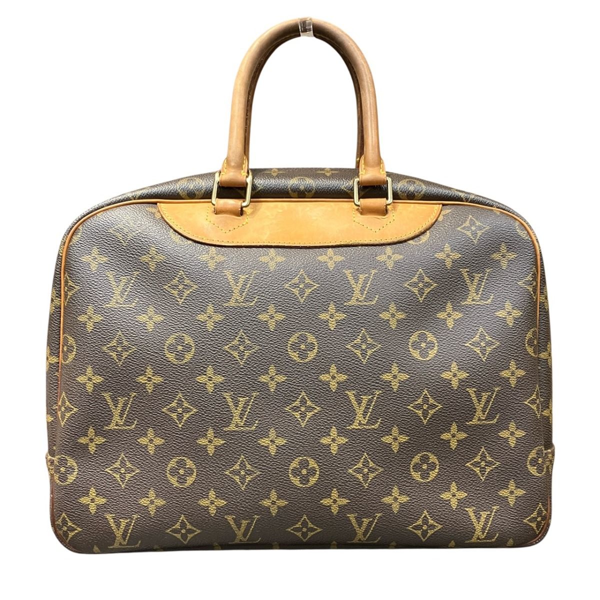 Louis Vuitton Deauville Monogram Handbag Leather — view 2