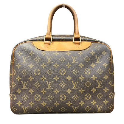 Louis Vuitton Deauville Monogram Handbag Leather — view 2