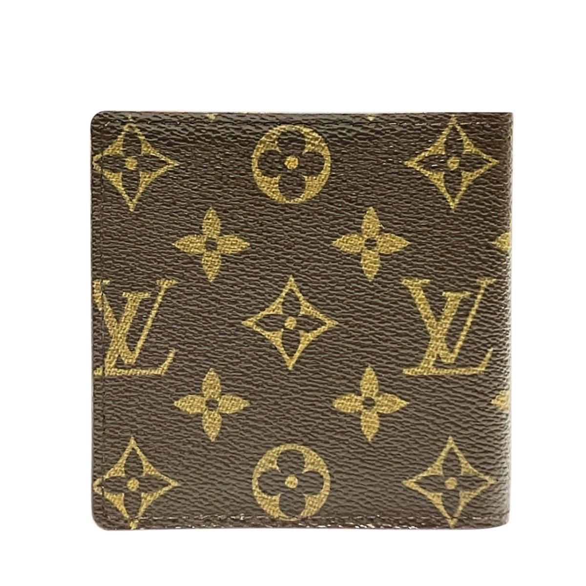 Louis Vuitton Portefeuille Marco Monogram Bifold Wallet Canvas — view 2