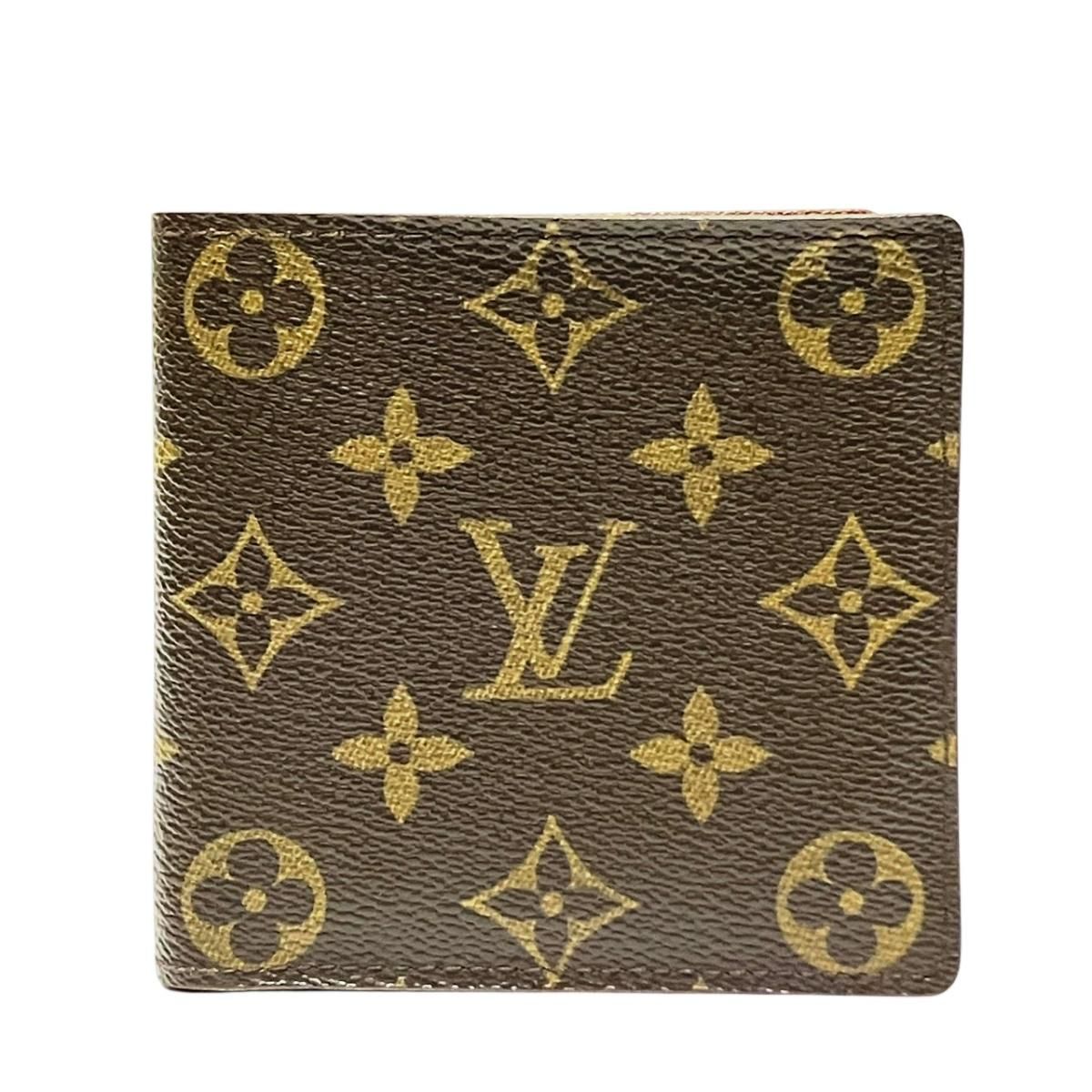 Louis Vuitton Portefeuille Marco Monogram Bifold Wallet Canvas