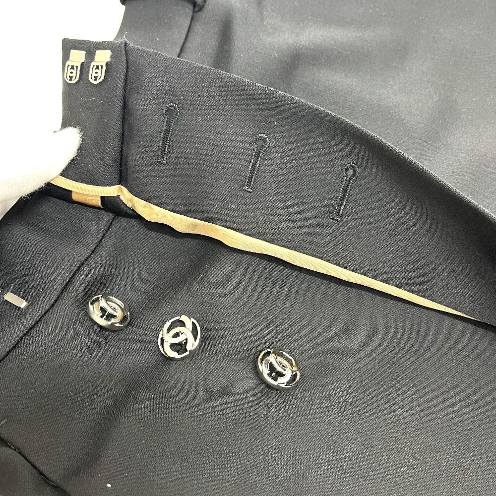 Chanel Skirt Midi Rayon Black — view 6