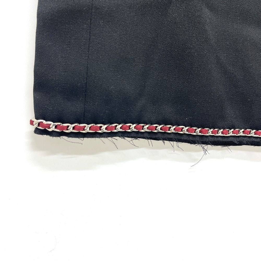 Chanel Skirt Midi Rayon Black — view 3