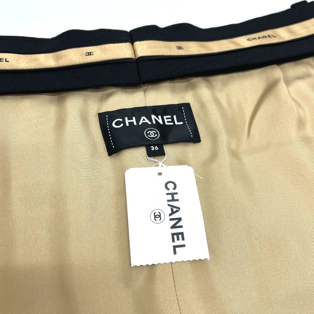 Chanel Skirt Midi Rayon Black — view 7