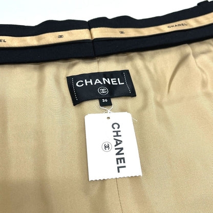 Chanel Skirt Midi Rayon Black — view 7