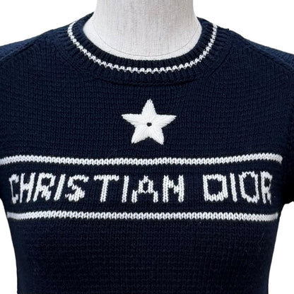 Dior Wool Cashmere Blend Logo Sweater — view 4