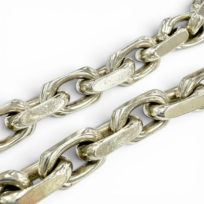 Tiffany & Co Makers Narrow Chain 925 18k Small 18 cm Bracelet Silver Gold — view 3